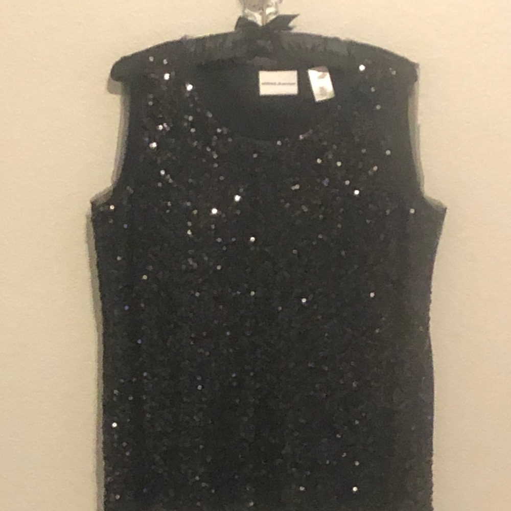 Alfred Dunner, size medium sequin top